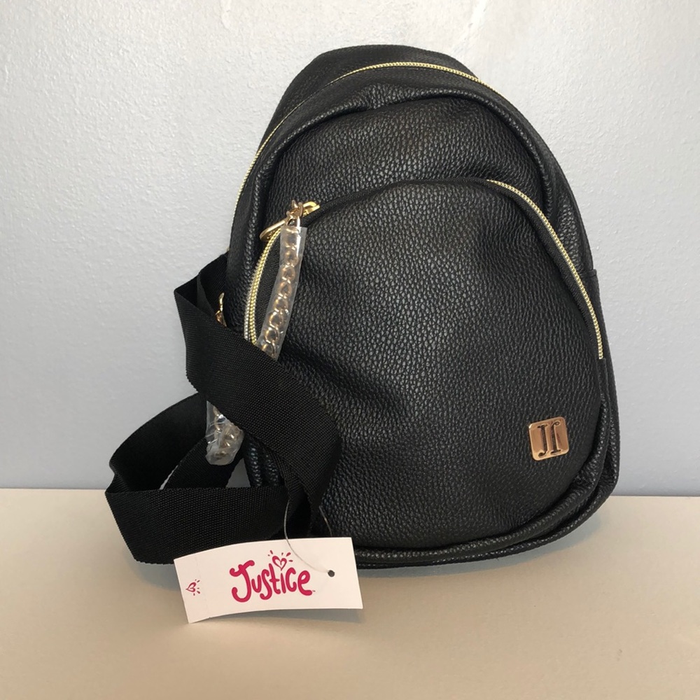 BRAND NEW JUSTICE GIRLS MINI BACKPACK